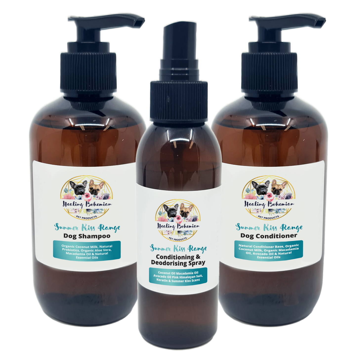 Summer Kiss Package $65 Pack Shampoo/Conditioner/Spray